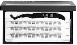 Nanolash Diy Eyelash Extensions Stick & Go False Eyelash Clusters Applicator Innocent 36 Pieces