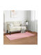 vidaXL Rug Rectangular Pink