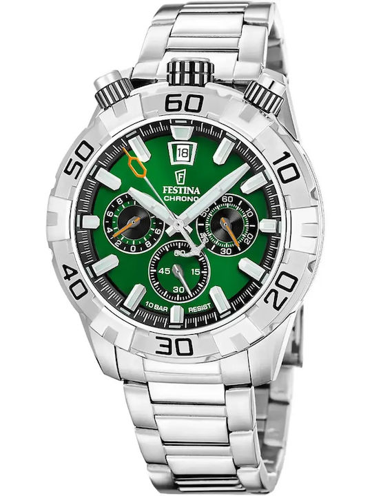 Festina Men's Watch 45mm Chronograph Battery wi...