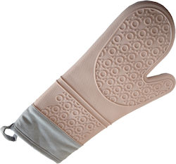 Oven Mitt Silicone Pink 1pcs