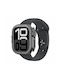 AmazingThing Titan Pro Armorfit Μεταλλική Θήκη σε Μαύρο χρώμα για Apple Watch 46mm