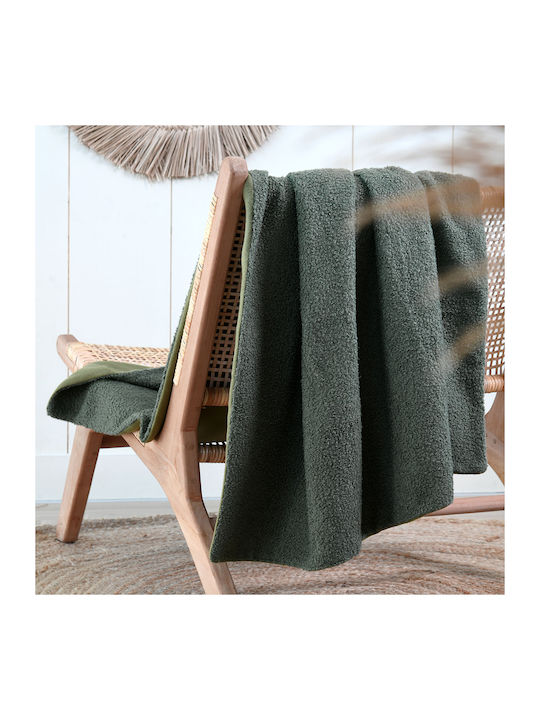 S-f Paddou Fleece Blanket Sofa 125x150cm Khaki