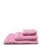 Olia Home Σετ Πετσέτες Μπάνιου 3τμχ Light Pink Βάρους 550gr/m²