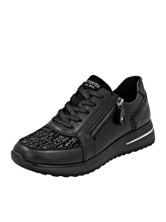 Damen Anatomisch Sneakers Schwarz