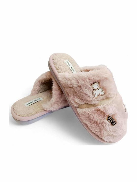 Jomix Winter Women's Slippers Pink