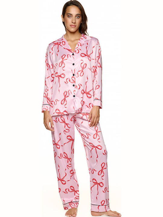 Miss Rosy Set Pijamale pentru Femei Pink