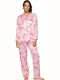 Miss Rosy Set Pijamale pentru Femei Pink
