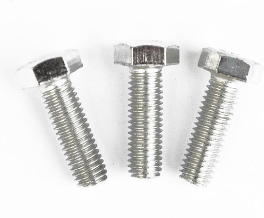 Metal Screw Hexagon DIN 933 with Diameter M6 and Length 45mm 450pcs Olopasi