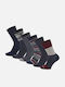 Timberland Herren Socken Blue 6Pack
