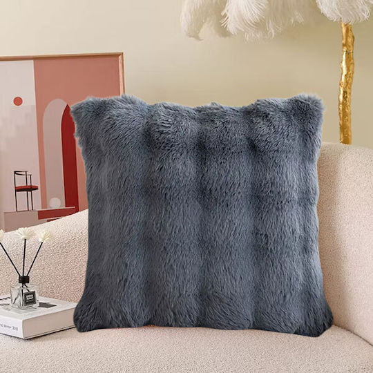 SpitiBazaar Throw Pillow Gray Dark 40x40cm