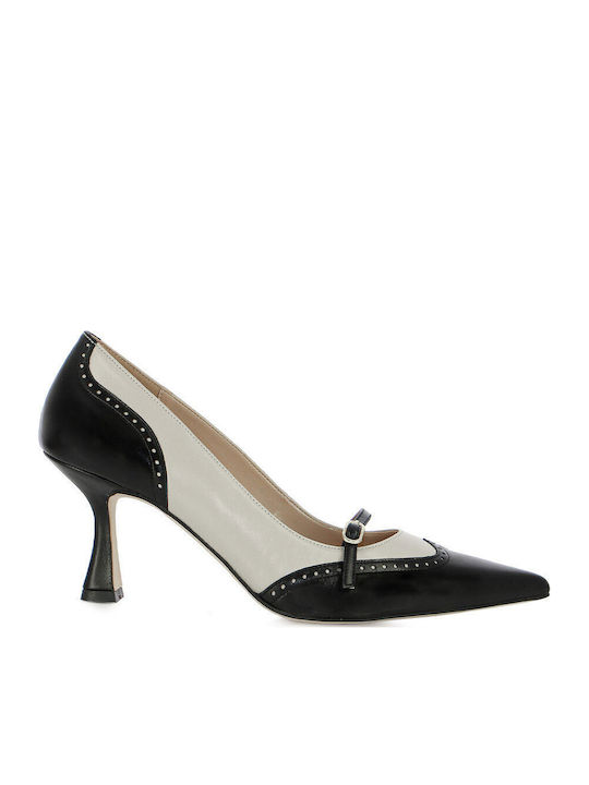 Fratelli Petridi Leather Black High Heels