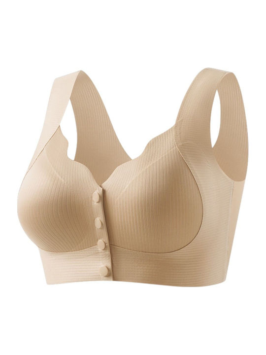 Queen Mother Sutien de maternitate și alăptare cu Clips Beige