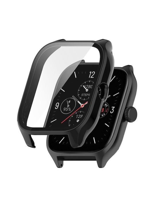2 1 Case + Glass Amazfit GTS 4 Black