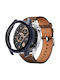 2 1 Tragbare Hülle + Glas Huawei Watch GT 3 42mm Marineblau