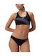 Sport Bikini Set Top & Slip Bottom Black