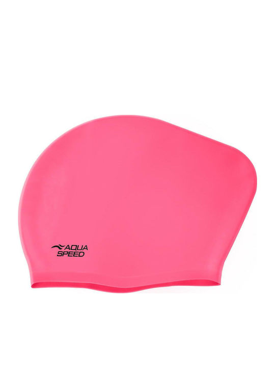 Swimming Cap Long Hair Silicone Aqua Speed Long...