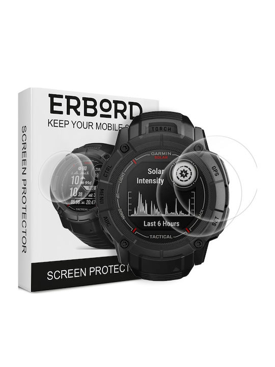 Erbord Gehärtetes Glas für das Garmin Instinct 2X 1Stück