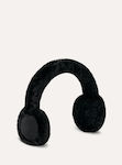 UGG Γυναικείο Earmuff Πλεκτό σε Μαύρο χρώμα