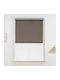 Roller Blinds 120x160 Grace Cordless Brown 551261 120w x 160h