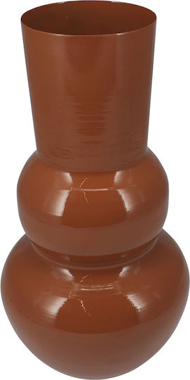 Διακοσμητικό Βάζο Metallisch Caramel Braun 16x16x30cm 1Stück