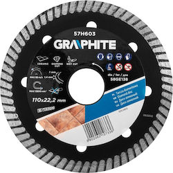 Graphite Δίσκος Κοπής Δομικών Υλικών 110mm