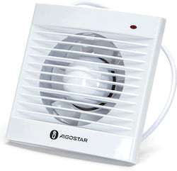 Вентилатор За Вентилация 18w 6 Инча Бял М208*ш208*в85mm Aigostar Sds-8433325315238 Sss