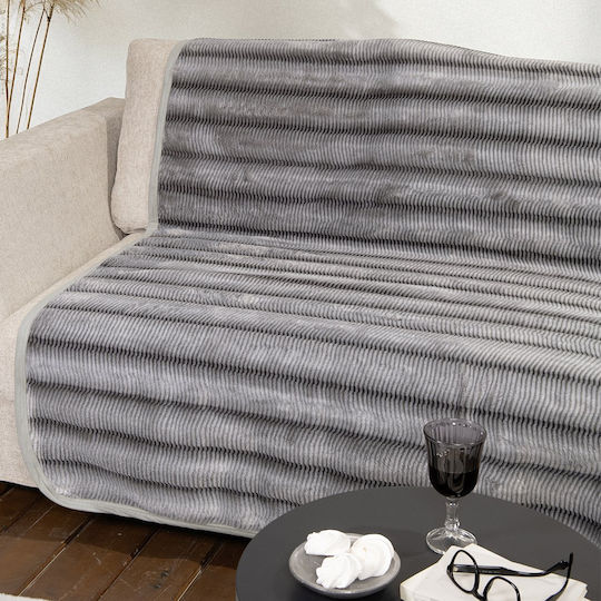 Nima Lunetta Πολυθρόνας Π180xΜ180cm Light Gray