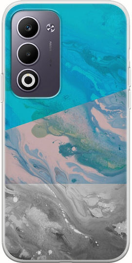Water Marble Oppo A5 4g/5g Flexible Tpu Διάφανη Σιλικόνη