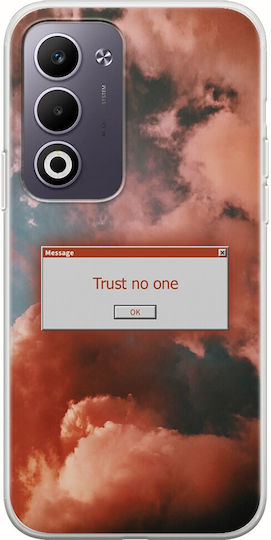 Trust No One Oppo A5 4G 5G Flexible TPU Transparent Silicone Mobile Phone Case
