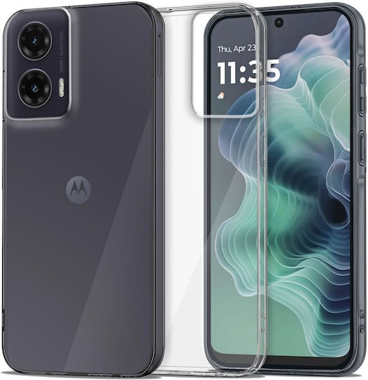 Transparent Silicone Case Motorola Moto G35 5G Thickness 1.5mm