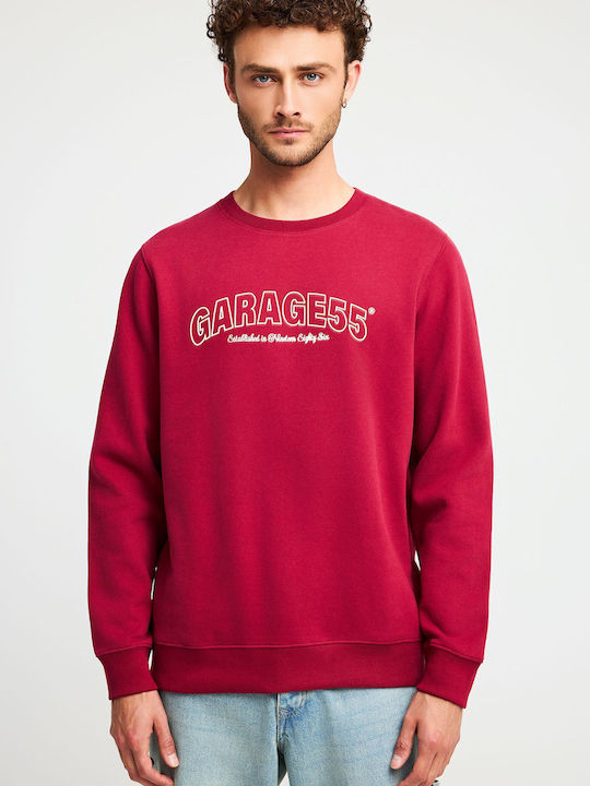 Garage Fifty5 Sweatshirt Burgundisch