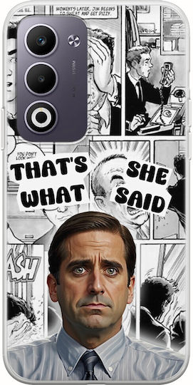 Tv Quotes Michael Scott Oppo A5 4g/5g Flexible Tpu Transparent Silicone