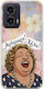 Epic Quotes Agorare Motorola Moto G35 5G Flexible TPU Transparent Silicone Mobile Phone Case