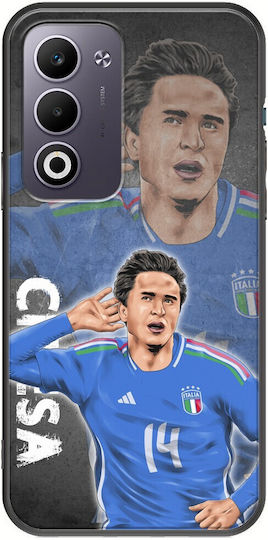 Euro 2024 Federico Chiesa Oppo A5 4G/5G Black TPU Black Silicone
