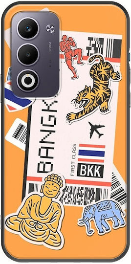 Ticket To Bangkok Oppo A5 4G/5G Black TPU Black Silicone