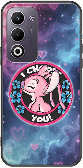 Mobile Phone Case I Choose You Pink Oppo A5 4G/5G Black TPU Black Silicone