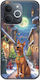 Xmas Cartoons Scooby Doo Realme Note 70t Black Tpu Μαύρη Σιλικόνη