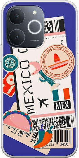 Ticket To Mexico City Realme Note 70t Flexible TPU Transparent Silicone