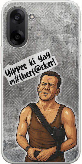 Epic Quotes Yippee Ki Yay Oneplus Nord Ce5 5g Flexible Tpu Διάφανη Σιλικόνη
