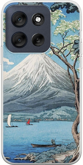 Ukiyo-e Lacul Fuji Yamanaka Motorola Moto G56 5G Husa Flexibilă TPU Silicon Transparent