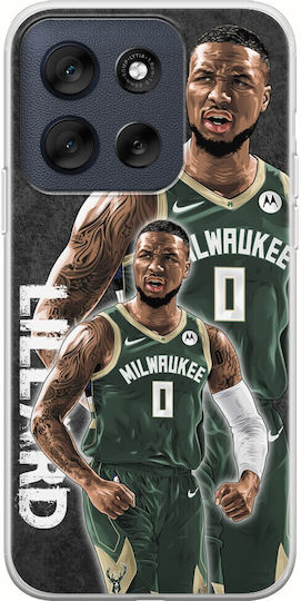 Nba Stars Damian Lillard Motorola Moto G56 5g Flexible Tpu Transparent Silicone