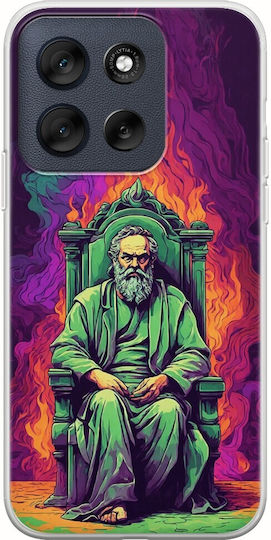 Philosophers Plato Motorola Moto G56 5G Flexible TPU Transparent Silicone