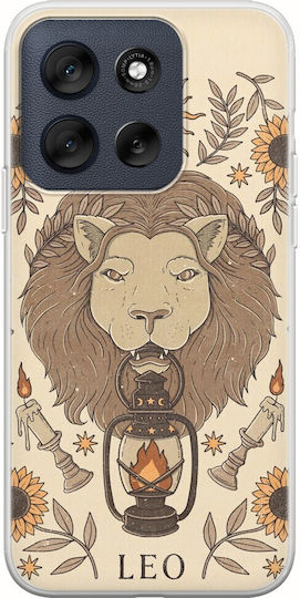 Zodiac Leo Motorola Moto G56 5G Flexible TPU Transparent Silicone