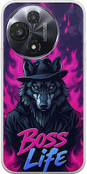 Boss Life Wolf Tcl 60r 5g Flexible TPU Transparent Silicone