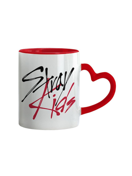 Koupakoupa Stray Kids Mug Ceramic Red 330ml