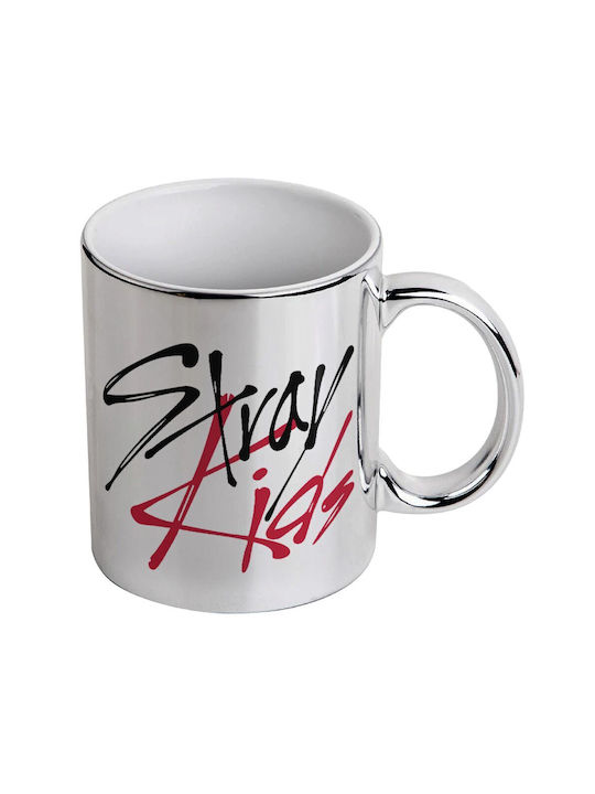 Koupakoupa Stray Kids Mug Ceramic Silver 330ml