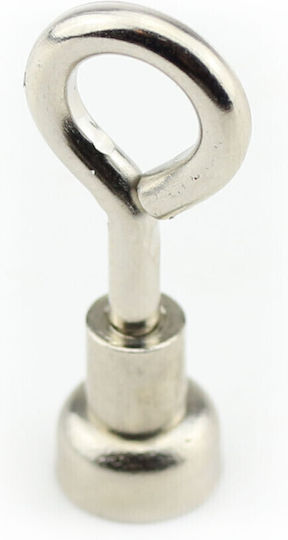 Magnet Base Closed Hook Φ10x5mm X M3 Neodymium Traction Force 2kg