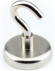 Магнит Пета Кука Ф48x10.5mm X M8 Неодим Магнитна Сила 81kg Магнит Пета Кука Ф48x10.5mm X M8 Неодим Магнитна Сила 81kg