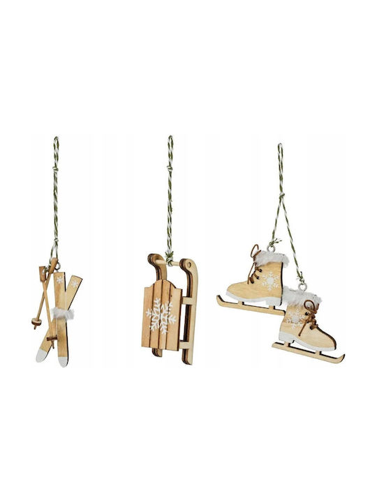 Ornament Suspendat Din Lemn
