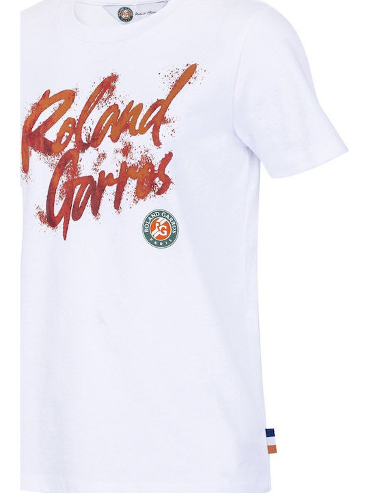 Roland Garros T-Shirt Weiß